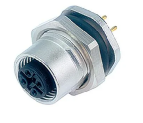 Sensor Flanschdose M12, 5 polig, IP 67