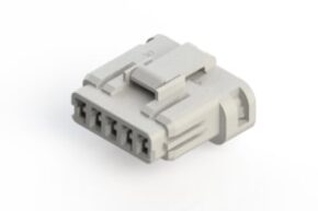 STECKVERBINDER GEHÄUSE, WEISS, BUCHSE, 5 KONTAKTE