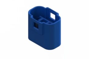 STECKVERBINDER GEHÄUSE, BLAU, MÄNNLICH, 3 KONTAKTE