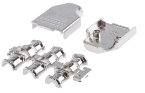 D-SUB HAUBEN-KIT, 9 POSITONEN, 35 GRAD, ZINK