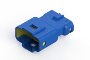 STECKVERBINDER GEHÄUSE, BLAU, MÄNNLICH, 5 KONTAKTE