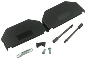 D-SUB HAUBEN-KIT, 37 POSITIONEN KUNSTSTOFF SCHWARZ