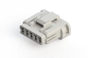 STECKVERBINDER GEHÄUSE, WEISS, BUCHSE, 5 KONTAKTE