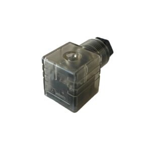 Magnetventilstecker Bauform A, 2+PE, PG9 mit LED