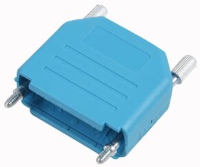 D-SUB HAUBEN-KIT, 15 POSITIONEN, KUNSTSTOFF BLAU