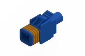STECKVERBINDER GEHÄUSE, BLAU, BUCHSE, 1 KONTAKT