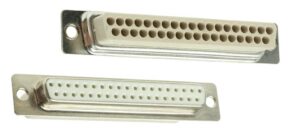 D-SUB BUSCHE, 37-POLIGER, CRIMPGEHÄUSE