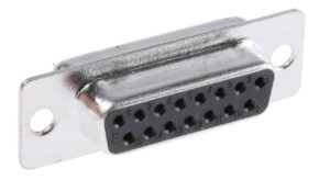D-SUB BUCHSE, 15-POLIGER LÖTKELCH