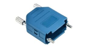 D-SUB HAUBEN-KIT, 9 POSITIONEN, KUNSTSTOFF BLAU