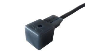 umspritzter Magnetventilstecker Bauform A Länge=5 m, PVC H05VV-F