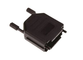 D-SUB HAUBEN-KIT, 9 POSITIONEN, KUNSTSTOFF SCHWARZ