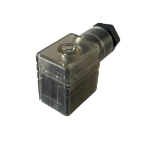 Magnetventilstecker Bauform B, 2+PE, PG9 mit LED