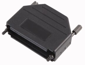 D-SUB HAUBEN-KIT, 25 POSITIONEN KUNSTSTOFF SCHWARZ