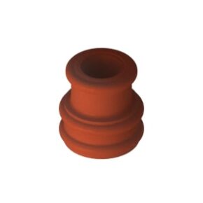 HINTERE DRAHTDICHTUNG, BRAUN, FLANSCH, AWG 20-14