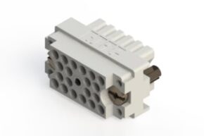 RACK- UND PANEL-Stecker, BUCHSE, 20 KONTAKTE