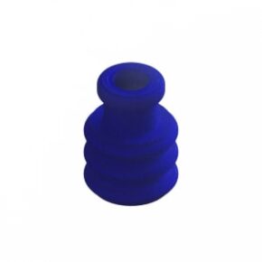 HINTERE DRAHTDICHTUNG, BLAU, FLANSCH, AWG 22-20