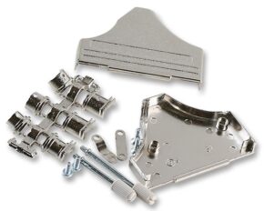 D-SUB HAUBEN-KIT, 37 POSITONEN, 35 GRAD, ZINK