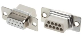 D-SUB BUSCHE, 9-POLIGER, CRIMPGEHÄUSE